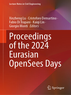 cover image of Proceedings of the 2024 Eurasian OpenSees Days